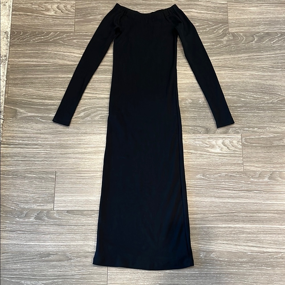 Billabong Ribbed Off-the-shoulder Dress